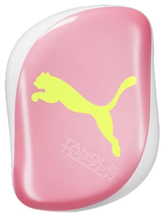 Tangle Teezer x Puma Compact Styler Detangling Hairbrush Neon Yellow