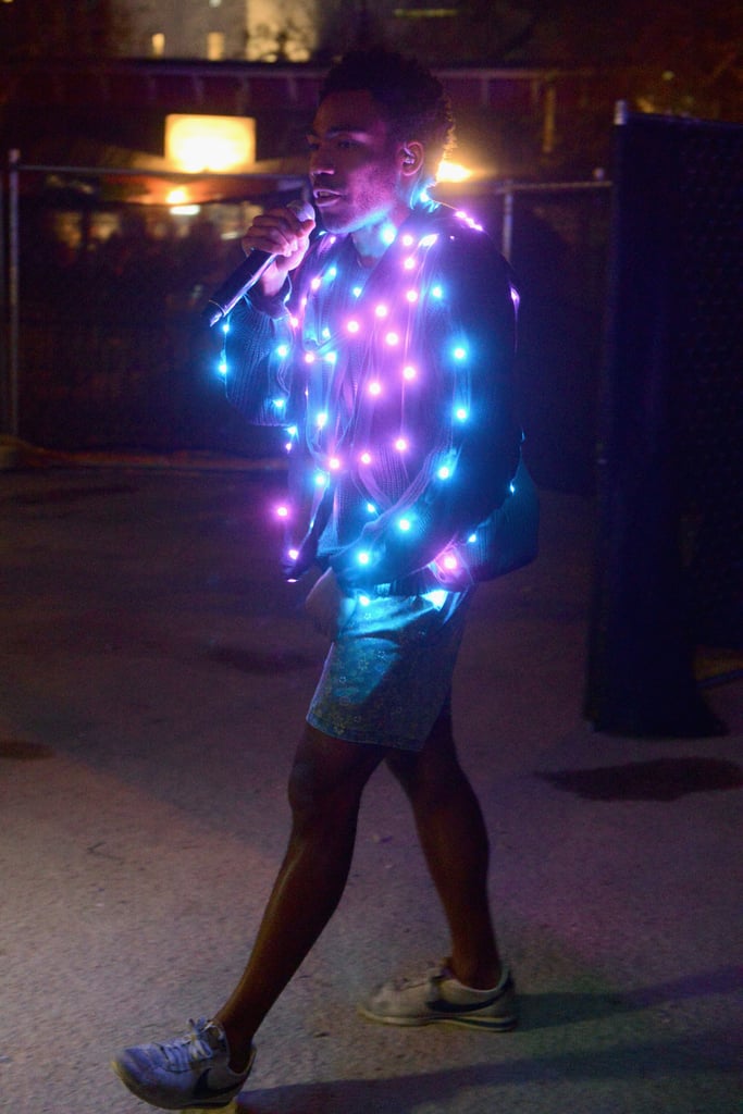And When He Performed While Covered in Christmas Lights