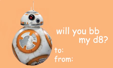 Star Wars Valentines