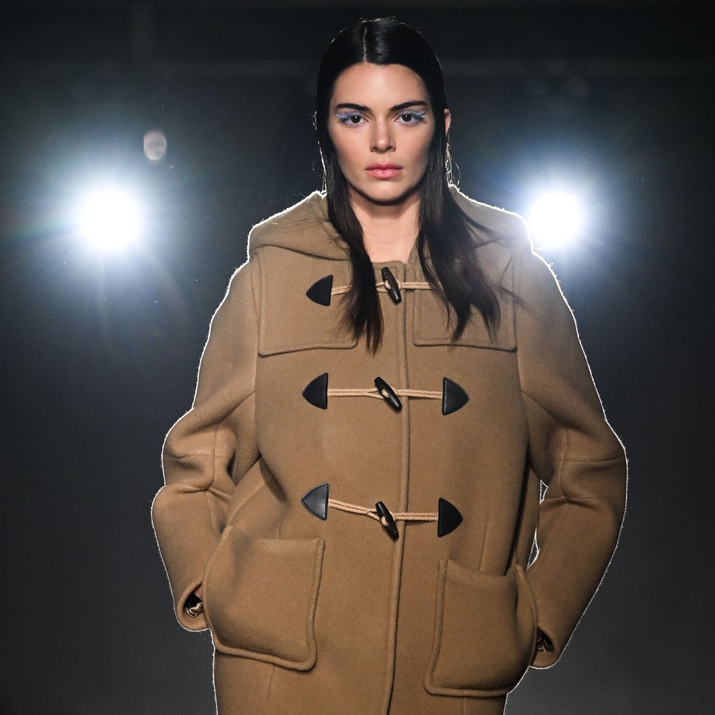 Kendall Jenner and Gigi Hadid Endorse Colorful Eyelashes on the Catwalk