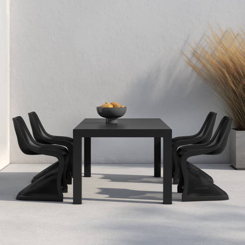 Kyrie stacking outlet patio dining chair