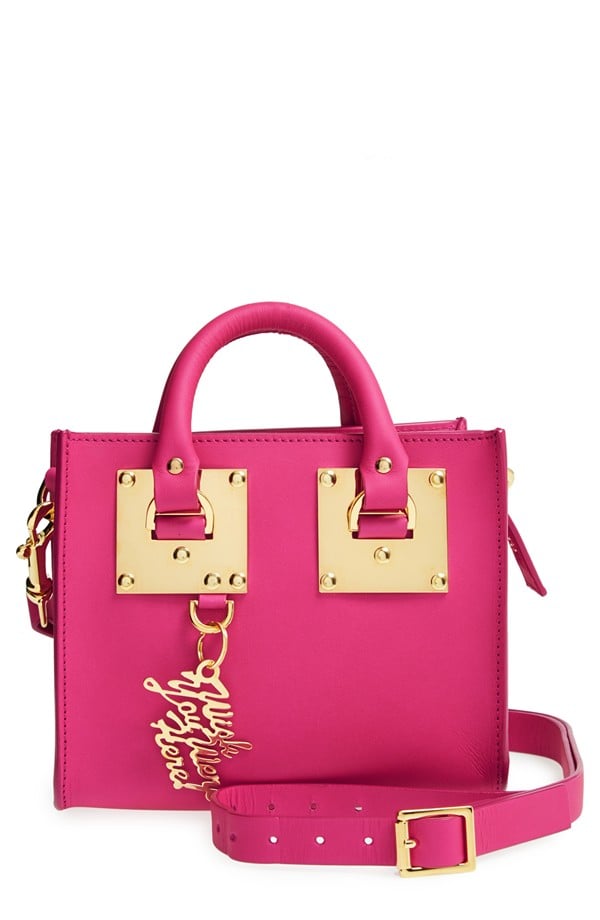Sophie Hulme Leather Box Crossbody Bag ($595)