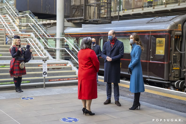 Kate and William's Royal Train Tour: Day One in Edinburgh, Scotland