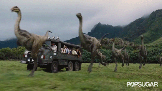 When They're Casually Having a Dinosaur Safari