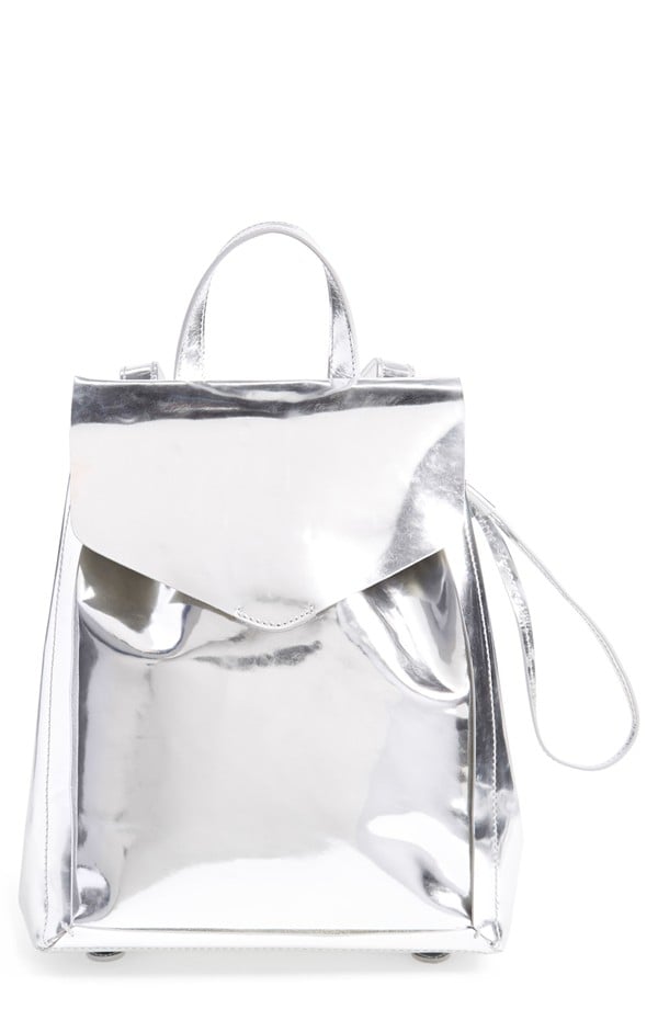 Loeffler Randall Mini Leather Backpack ($395)