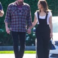 J Lo Paired '90s-Style Overalls With Heels For an Outing With Ben Affleck