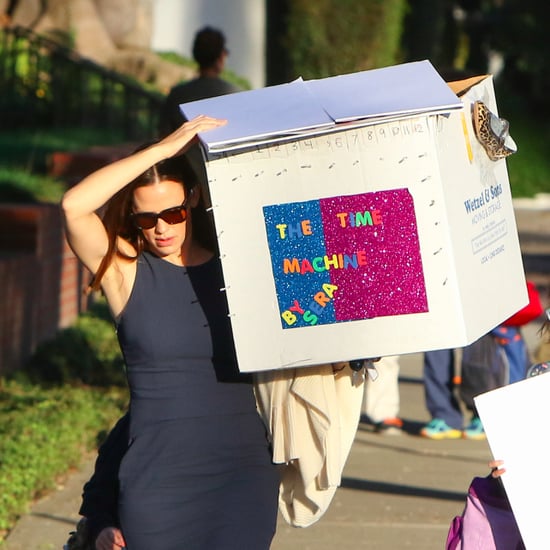 Jennifer Garner Carrying School Project October 2016