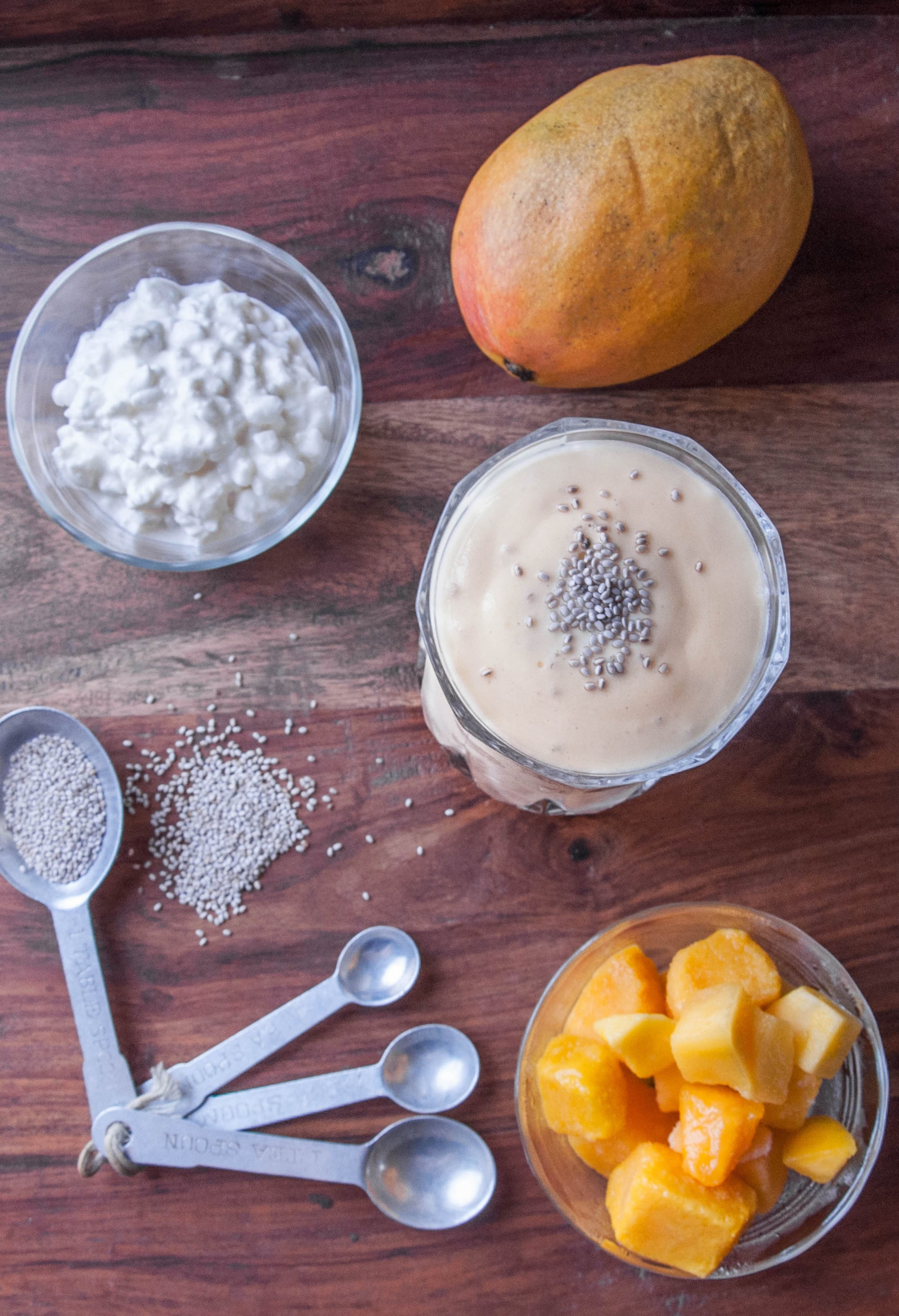 Easy Mango Protein Smoothie | POPSUGAR Fitness
