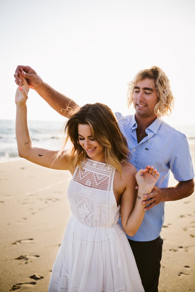 California Beach Engagement Shoot