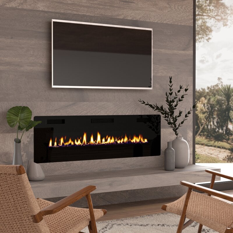 Adriean Wall Mounted Electric Fireplace