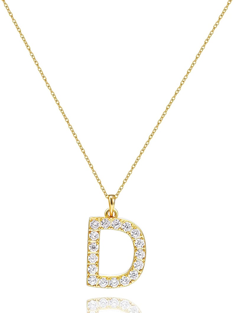 Tarsus Initial Cubic Zirconia Necklace