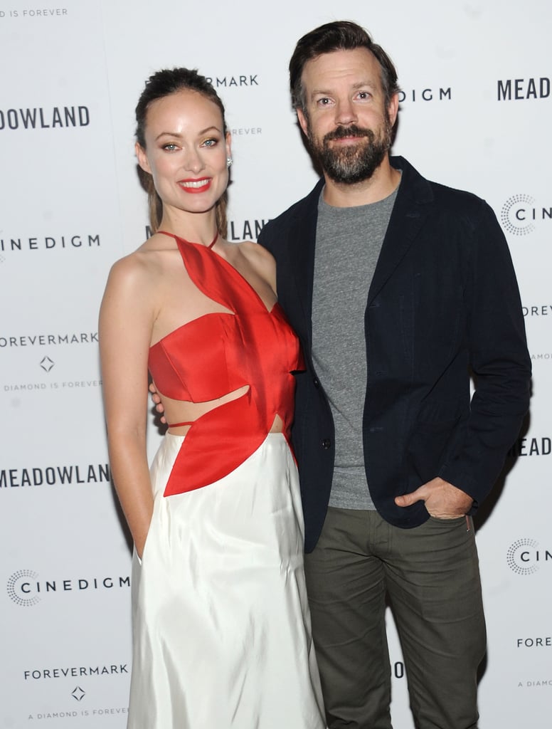 Olivia Wilde and Jason Sudeikis Red Carpet October 2015