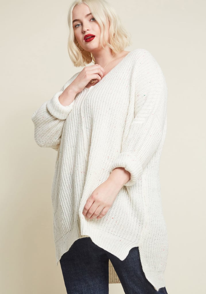ModCloth Quietude Is Everything V-Neck Sweater