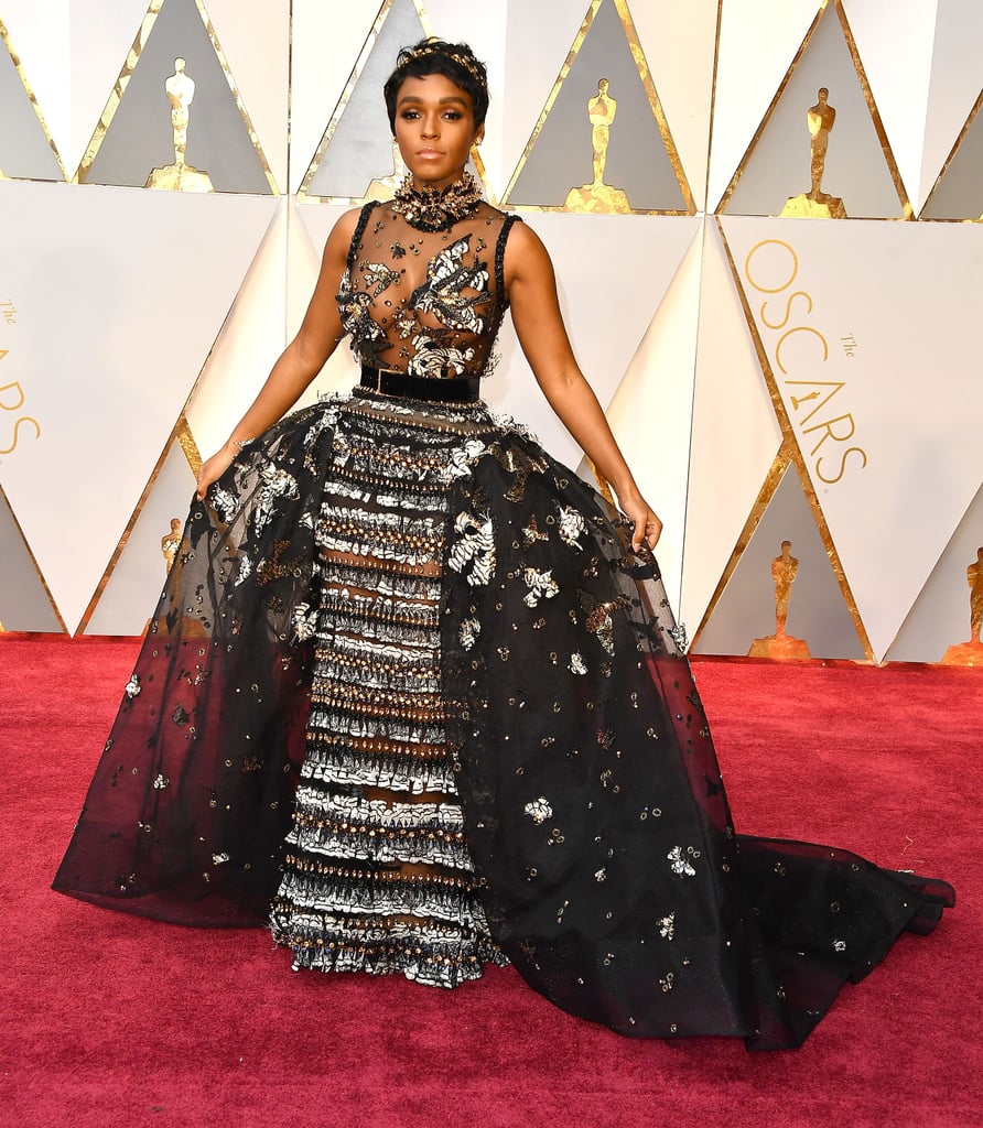 Janelle Monae at the 2017 Academy Awards