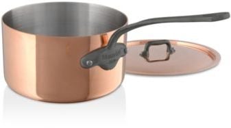 Mauviel M'150c2 Copper 1.2 Quart Sauce Pan and Lid