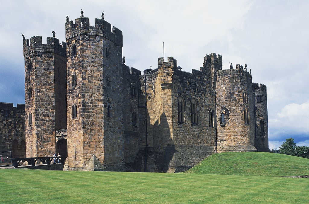 Alnwick Castle from Harry Potter — Northumberland, England