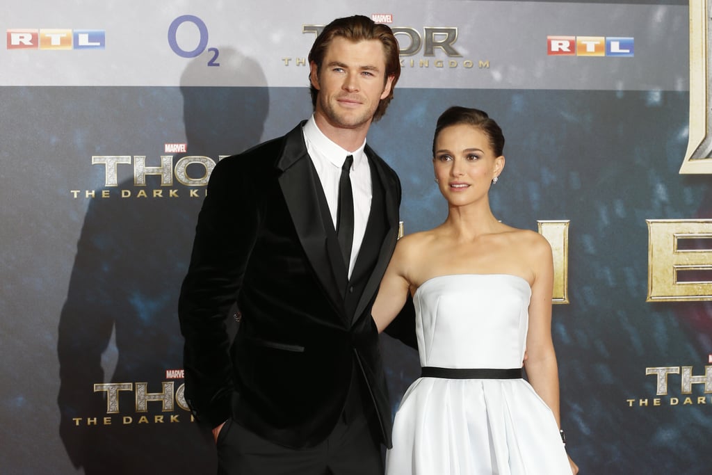 Chris Hemsworth and Natalie Portman Friendship Pictures