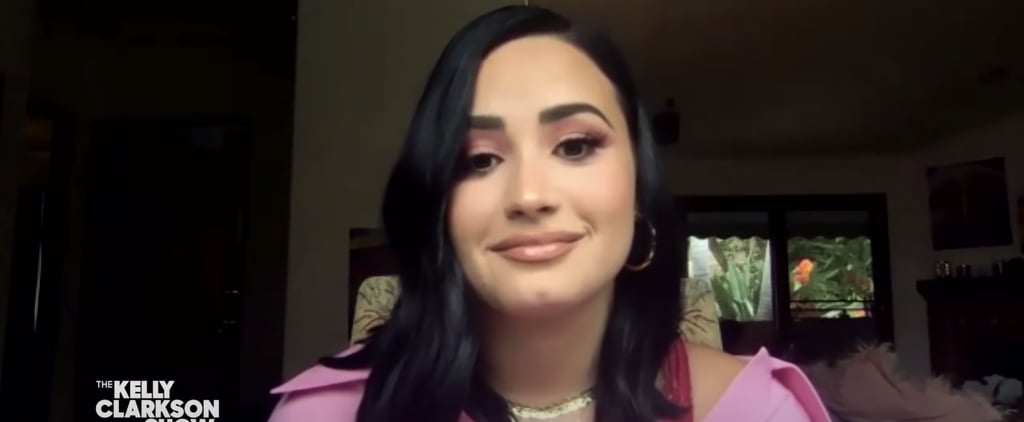 Demi Lovato and Kelly Clarkson Candidly Talk Mental Health: "It's a Daily Effort Trying to Be Positive"