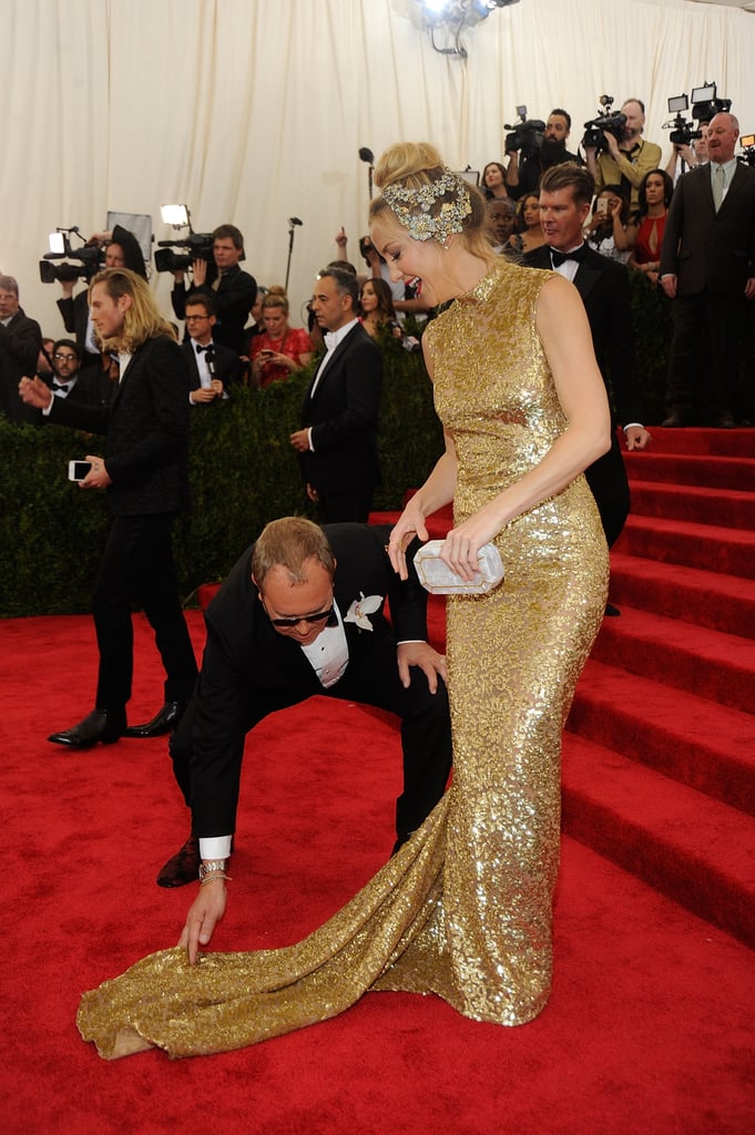 Kate Hudson in Michael Kors at the 2015 Met Gala