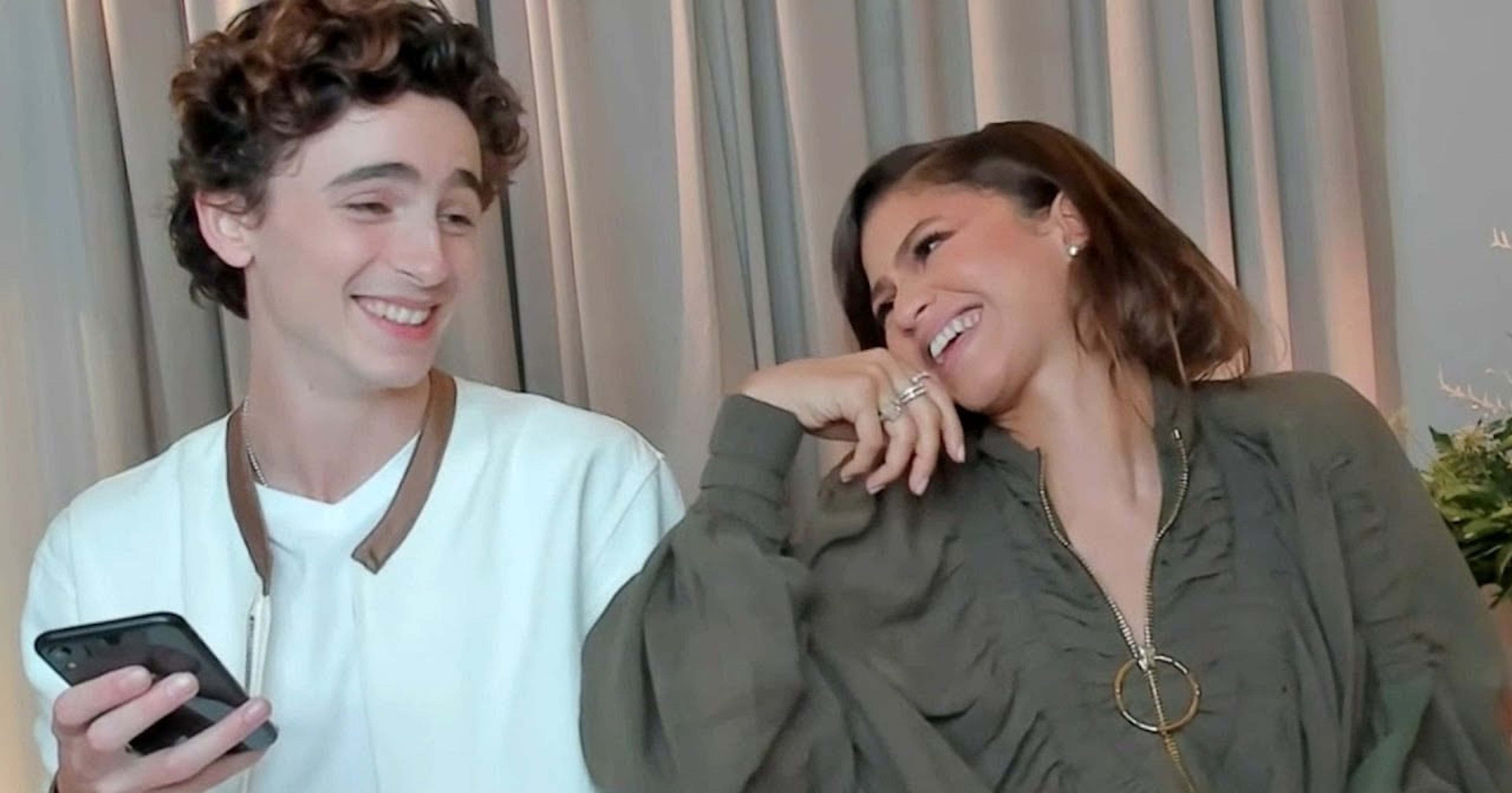 Watch Zendaya and Timothée Chalamet Take a BFF Test | PS Celebrity