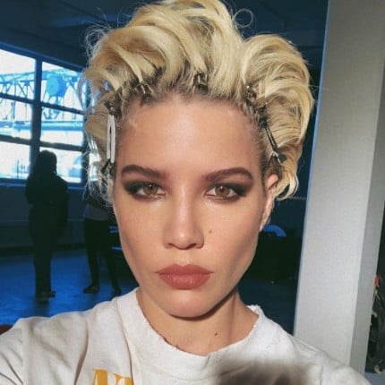 Halsey and  YSL Beauty Partnership