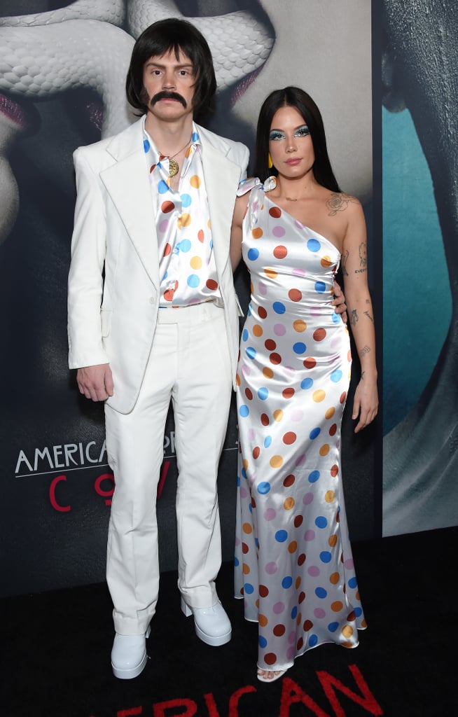 Halsey and Evan Peters Attend American Horror Story LA Event