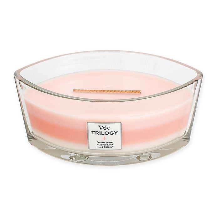 WoodWick Island Getaway Trilogy Ellipse Jar Candle