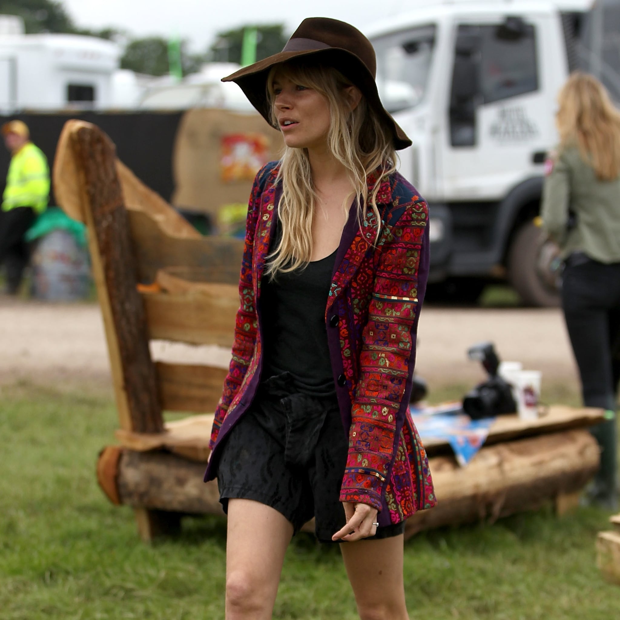 British Celebrity Fashion at Glastonbury Festival | POPSUGAR Fashion UK