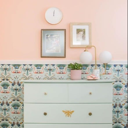 Before and After Photos of Wallpaper Decor