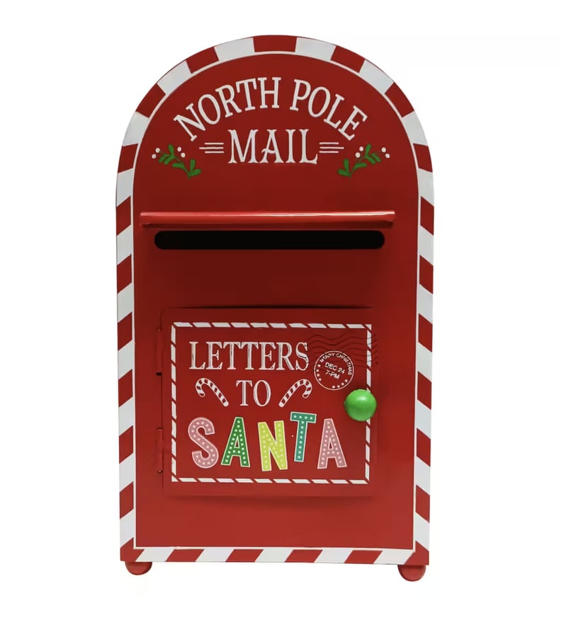Michaels Christmas Decorations: Oh What Fun Red North Pole Mailbox Tabletop Accent