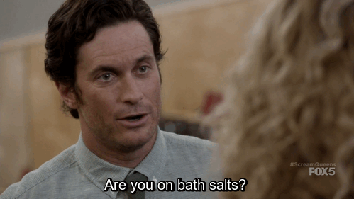 When You're Looking at Yourself in the Mirror After a Very Wild Night