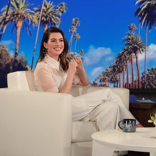 Anne Hathaway Talking About Drinking on Ellen Jan. 2019