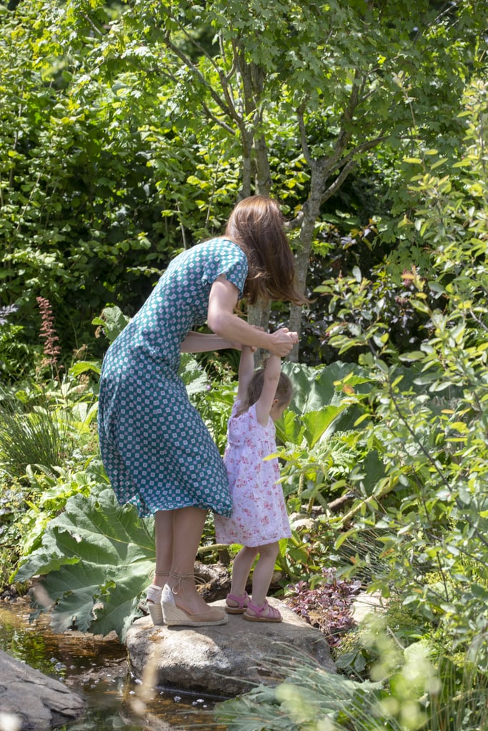 Kate Middleton Hampton Court Palace Garden Visit 2019