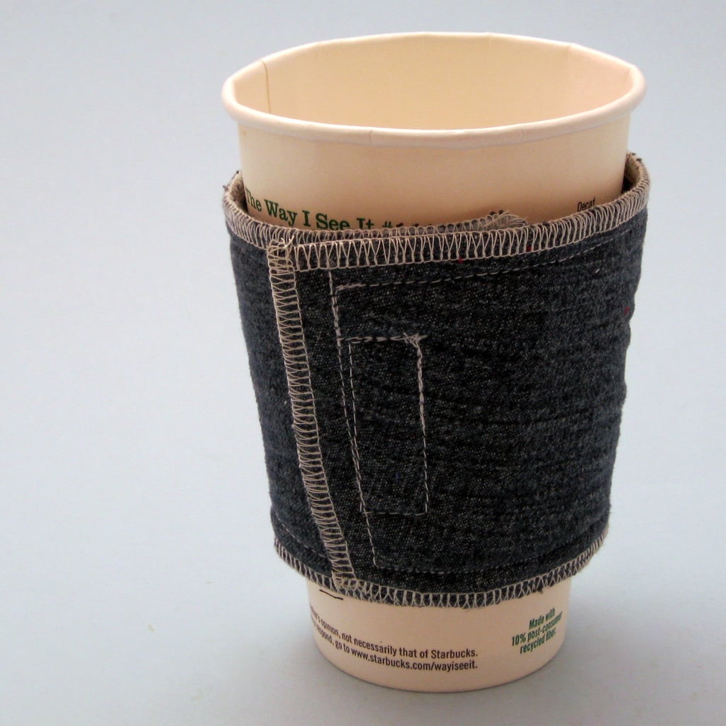 Denim Coffee Cup Cozies