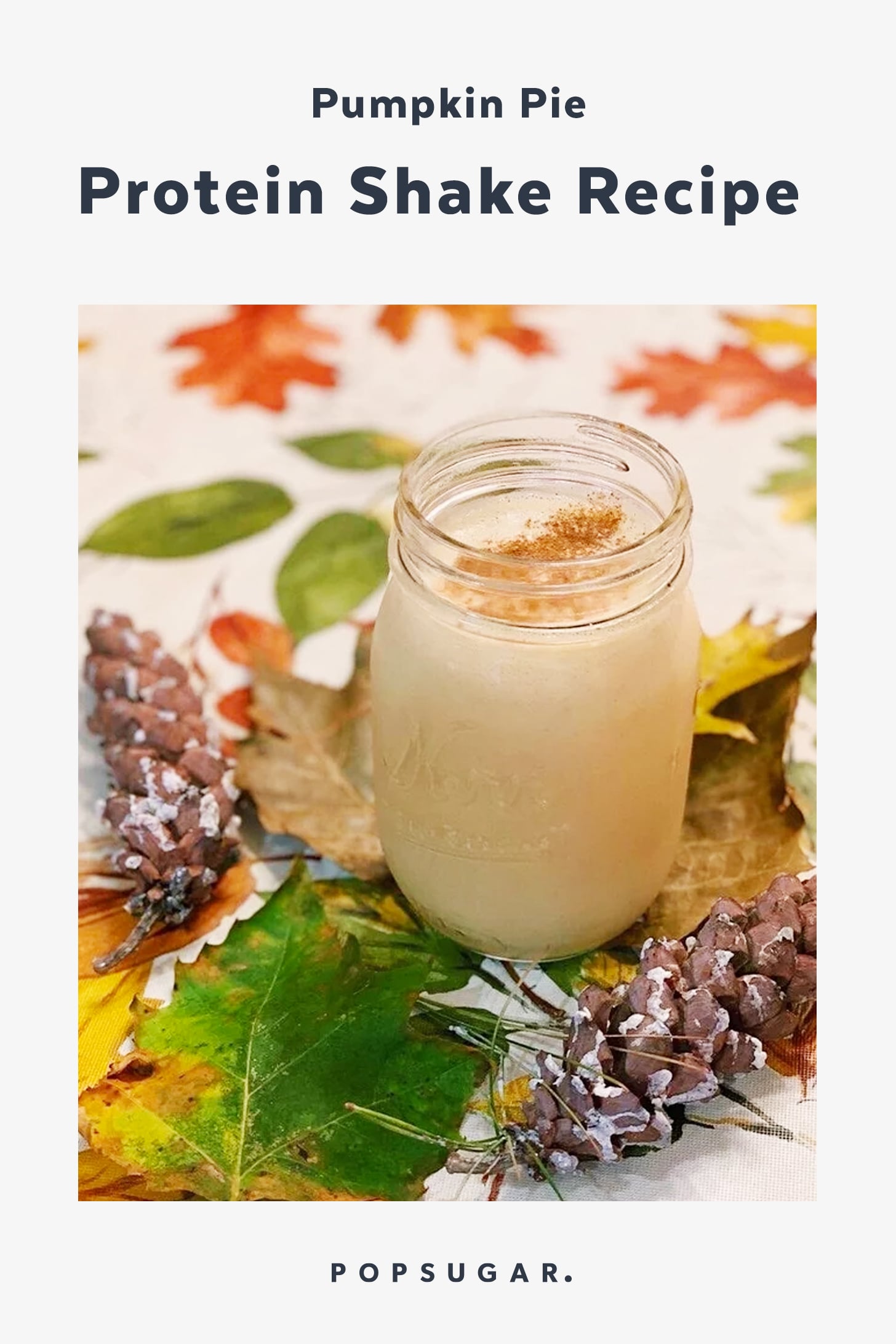 This Pumpkin Pie Protein Shake Is My New GoTo This Fall POPSUGAR Fitness