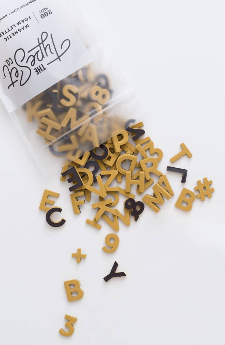 The Type Set Co Sans Serif Soft Magnetic Letters Nordstrom S Stocking Stuffers Are So Good They Ll Forget All About Those Big Gifts Popsugar Smart Living Photo 13