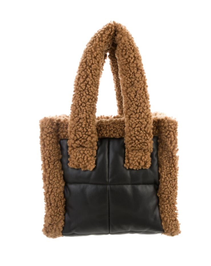 Stand Studio Shearling Handle Bag