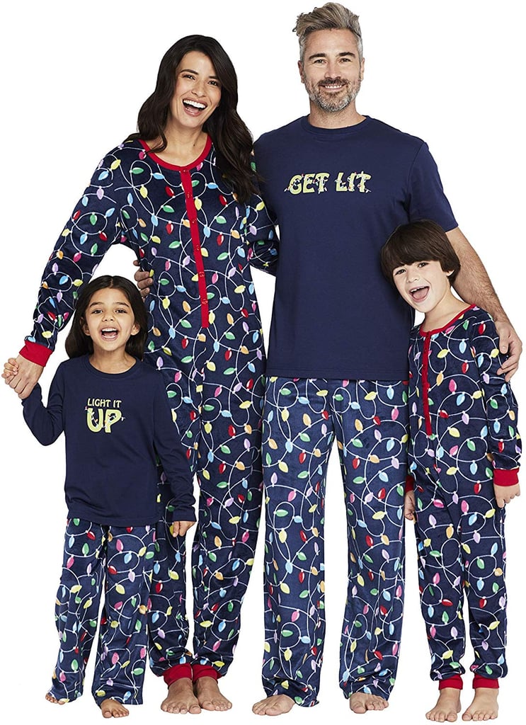 Karen Neuburger Get Lit Family Matching Christmas Holiday Pajamas