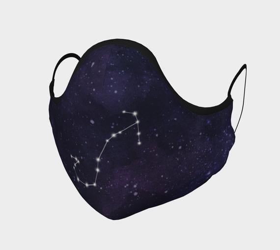 Scorpio Constellation Cotton Face Mask