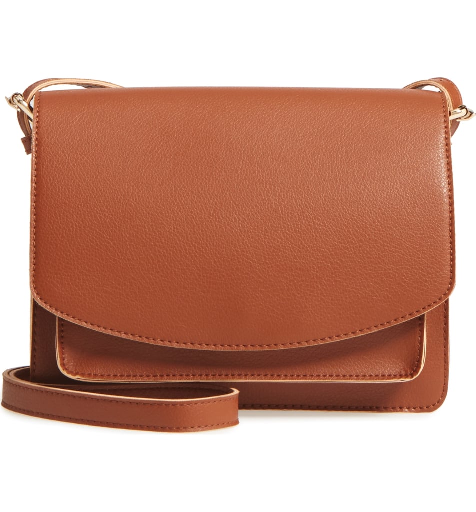 Sole Society Michelle Faux Leather Crossbody Bag