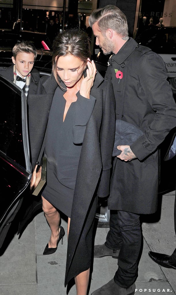 Romeo Beckham at Burberry Festive Campaign Launch | Photos