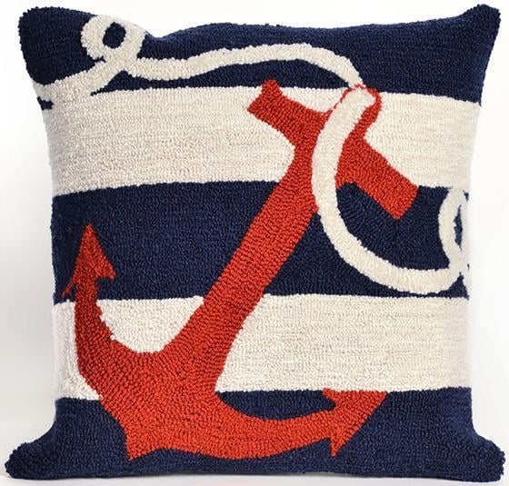 Anchor 18" Square Outdoor Pillow