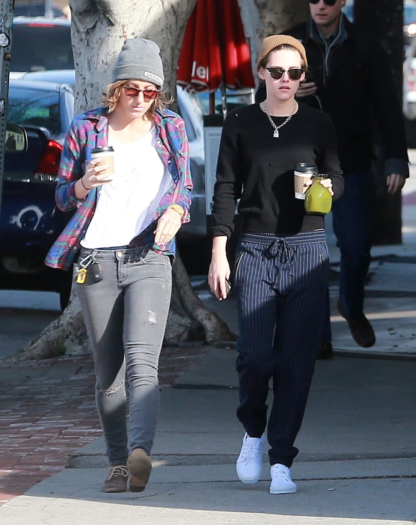 Kristen Stewart and Alicia Cargile grabbed coffee together on Thursday.