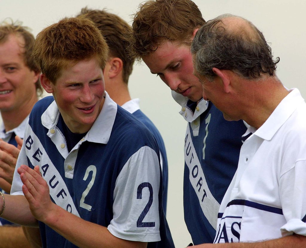 Pictures of Prince William and Prince Harry Playing Sports