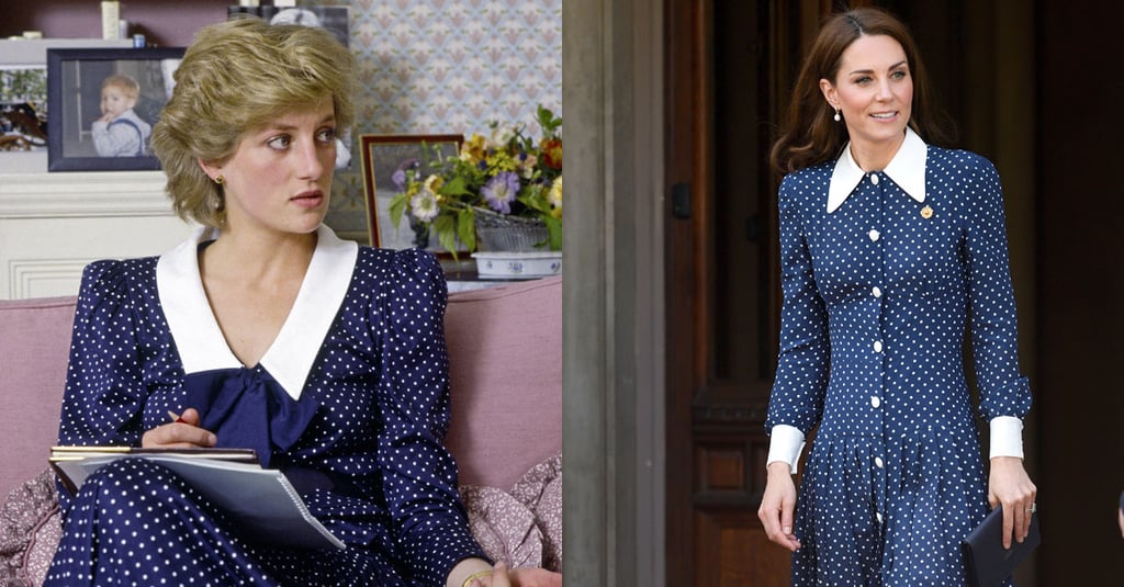 Kate Middleton and Princess Diana Polka-Dot Dress