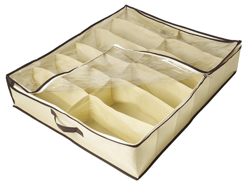 Under-Bed Shoe Organizer For Kids and Adults
