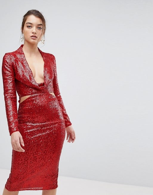 Shop Similar Red Sequin Dresses