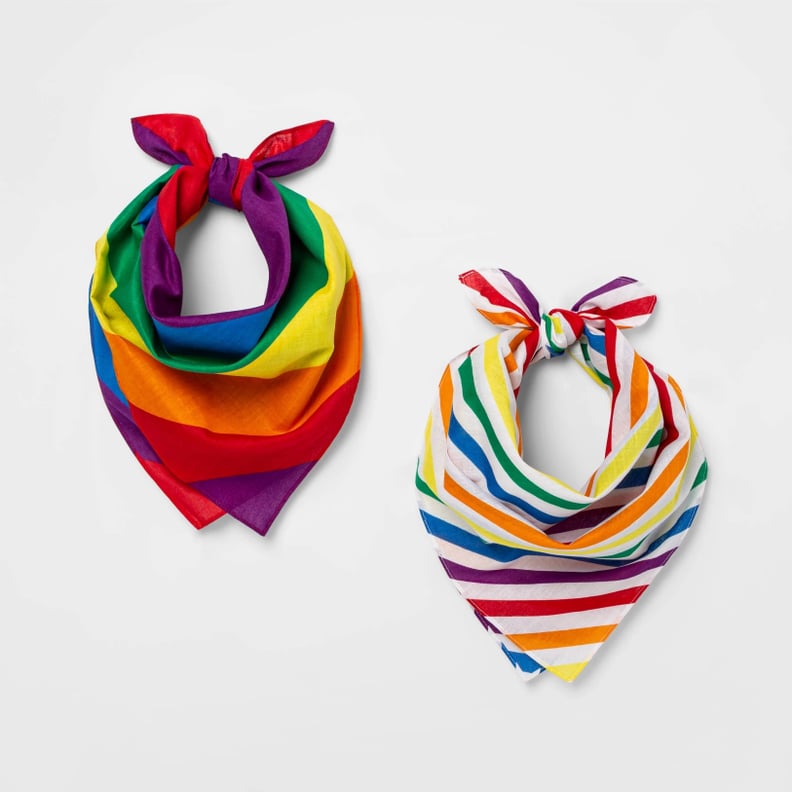 Pride Gender Inclusive Rainbow Striped Bandanas