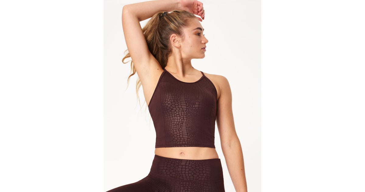 cropped gym vest