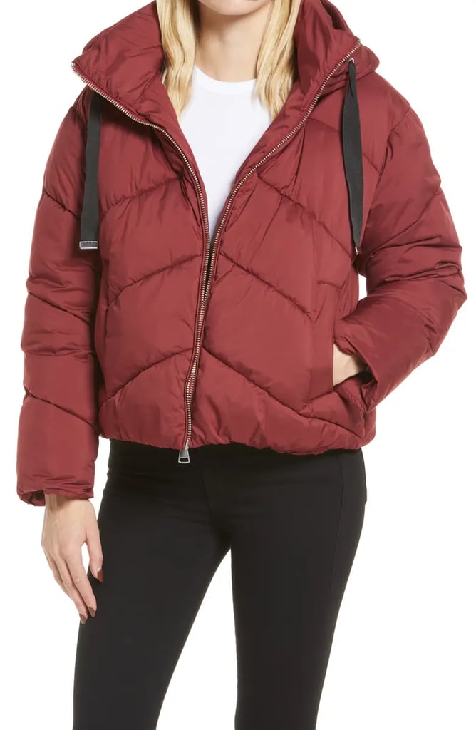 Wintry Mix: Nordstrom Hooded Puffer Jacket